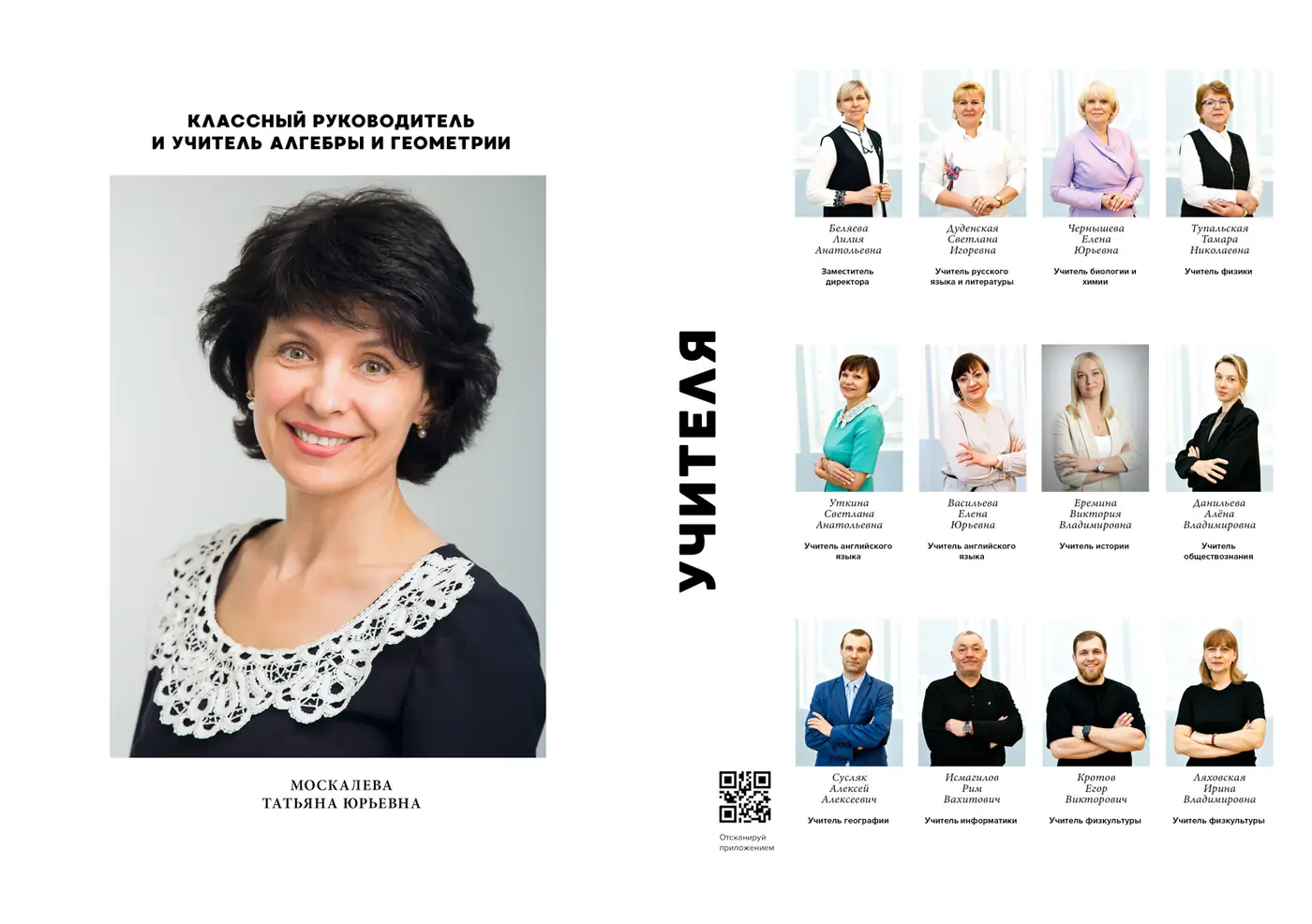 Выпускной альбом «Прожектор»: учителя