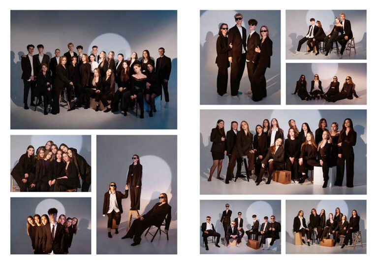 Выпускной альбом «Прожектор» с киношным светом