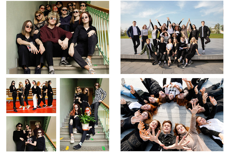 Выпускной альбом для школы 2054